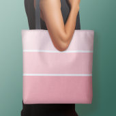 Blush Roze verfchips met aangepaste naam Tote Bag