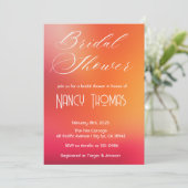 Blush Roze Vrijgezellenfeest Kaart (Staand voorkant)