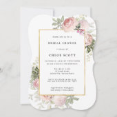 Blush Roze Vrijgezellenfeest Kaart (Voorkant)