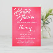 Blush Roze Vrijgezellenfeest Kaart (Staand voorkant)