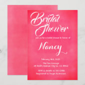 Blush Roze Vrijgezellenfeest Kaart (Voorkant / Achterkant)