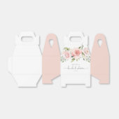 Blush roze vrijgezellenfeest met flacon bedankdoosjes (Uitgevouwen)