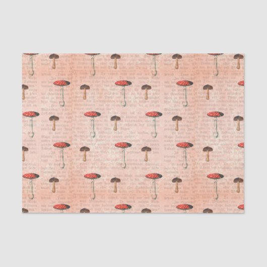 Blush Roze wasmachine met script Tissuepapier (Voorkant)