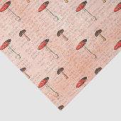 Blush Roze wasmachine met script Tissuepapier (Detail)