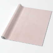 Blush Roze Waterverf Cadeaupapier (Uitgerold)