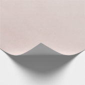 Blush Roze Waterverf Cadeaupapier (Hoek)