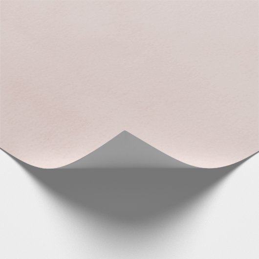 Blush Roze Waterverf Cadeaupapier (Hoek)