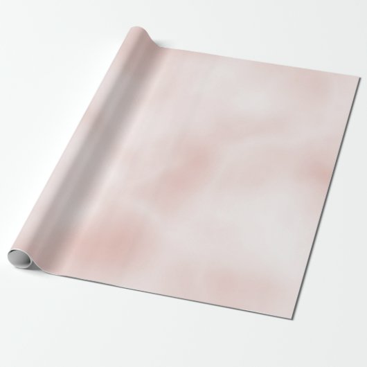Blush roze Waterverf Cadeaupapier (Uitgerold)
