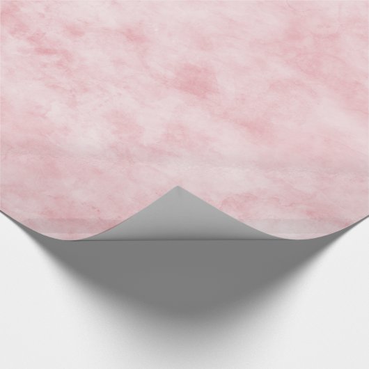  Blush Roze Waterverf Cadeaupapier (Hoek)