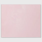 Blush Roze Waterverf Cadeaupapier (Vlak)
