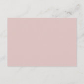 Blush roze Waterverf Display Douche Geen geschenkv Informatiekaartje (Achterkant)