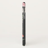 Blush Roze Waterverf Floral Monogram Case-Mate iPhone Case (Achterkant/links)