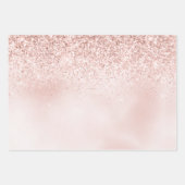  Blush roze Waterverf Inpakpapier Vel (Voorkant)