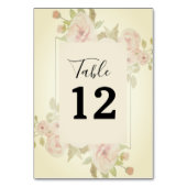 Blush Roze Waterverf  Kaart (Voorkant)