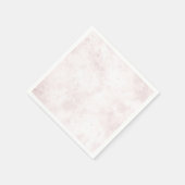 Blush roze Waterverf Stain Modern Glam Weddenschap Servet (Hoek)