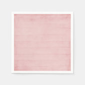 Blush roze Waterverf textuur look girly pastel Servetten (Voorkant)