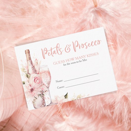Blush Roze Waterverf Vrijgezellenfeest Datum Spel Informatiekaartje