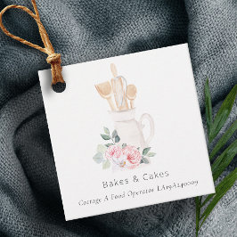 Blush roze whisky spatula Spoons Baking Utensils Bedankjes Labels
