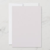 Blush roze wiskundige geometrische elegante modern kaart (Achterkant)