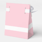 Blush Roze Wit Goud Hart Party Favor Bruiloft Bedankdoosjes (Achterkant)