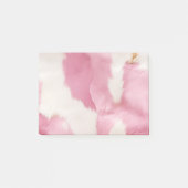 Blush Roze Wit Goud Koeienhuid Animal Post-it® Notes (Voorkant)
