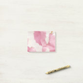 Blush Roze Wit Goud Koeienhuid Animal Post-it® Notes (Op bureau)