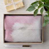 Blush Roze Wit Goud Koeienhuid Animal Tissuepapier (Geschenk)