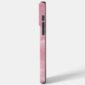 Blush Roze Wit Koeienhuid Dier Case-Mate iPhone Case (Achterkant / Links)