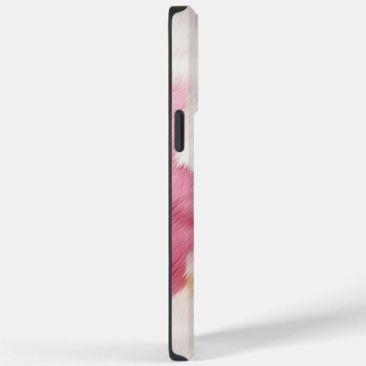 Blush Roze Wit Koeienhuid Dier Case-Mate iPhone Case (Achterkant / Rechts)