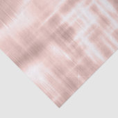  Blush Roze Witte Abstracte Strepen Tissuepapier (Detail)