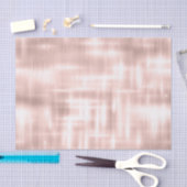  Blush Roze Witte Abstracte Strepen Tissuepapier (Craft)