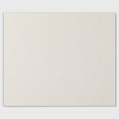 Blush Roze Witte Diamanten op Crème Wrapping Paper Cadeaupapier (Vlak)