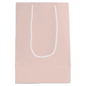 Blush Roze Witte Diamanten Trouwjurk Medium Cadeauzakje (Achterkant)