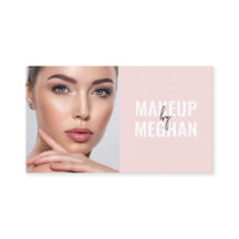 Blush Roze Zwart Moderne Foto Make-up