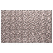 Blush roze zwarte leopard-printer stof (Fat Quarter)