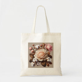 Blush Rozen Bloemen Bloemen Bloemen Bloemen Bloeme Tote Bag