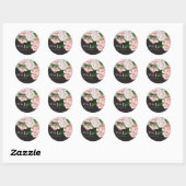  blush rozen elegante bruiloft Sticker (Vel)