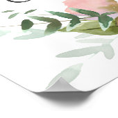 Blush Rozen en pony's Firmze Welkomstteken Poster (Hoek)