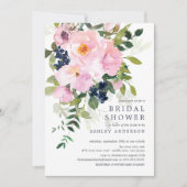 Blush Rozen en pony's Vrijgezellenfeest Kaart (Voorkant)