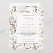 Blush Rozen Hummingbird Sage Greenery Wedding (Voorkant / Achterkant)