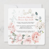 Blush Rozen Hummingbird Sage Greenery Wedding (Voorkant)