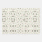  Blush Rozen Roze Bloemen cadeau Inpakpapier Vel (Voorkant 2)