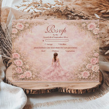 Blush Rozen Tuin Quinceañera