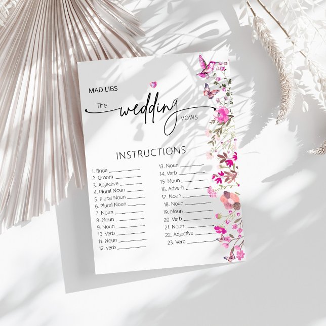 Blush Ruby Roos bruiloft geloften instructie spel (Creator heeft geüpload)