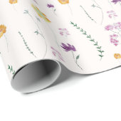 Blush Rustic Fairy Garden Cadeaupapier (Rol Hoek)