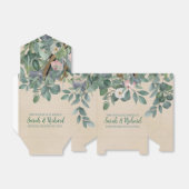 Blush Sage Floral Wedding Bedankdoosjes (Uitgevouwen)