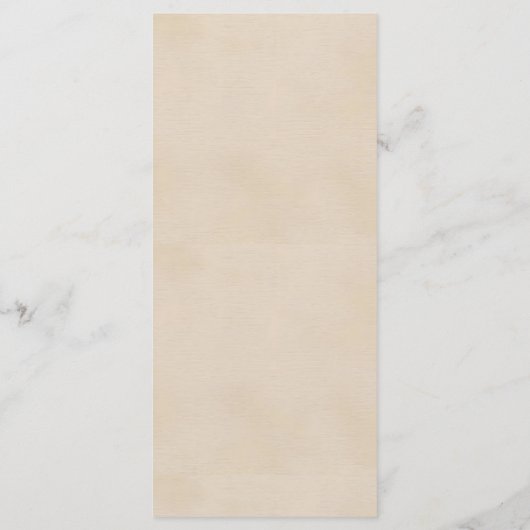 Blush Sage Floral Wedding Menu (Achterkant)