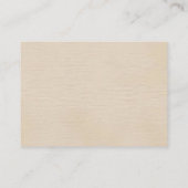 Blush Sage Floral Wedding Plaatskaartje (Achterkant)