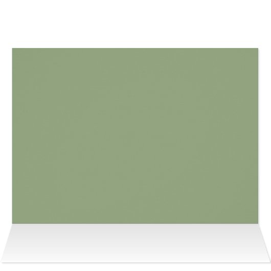 Blush Sage Green Waterverf Wedding (Binnen Horizontaal (Boven))