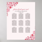 Blush Sakura Wedding – Spring Floral Poster (Voorkant)
